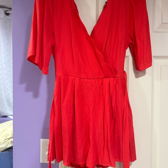 Red Romper - Picture 1 of 2